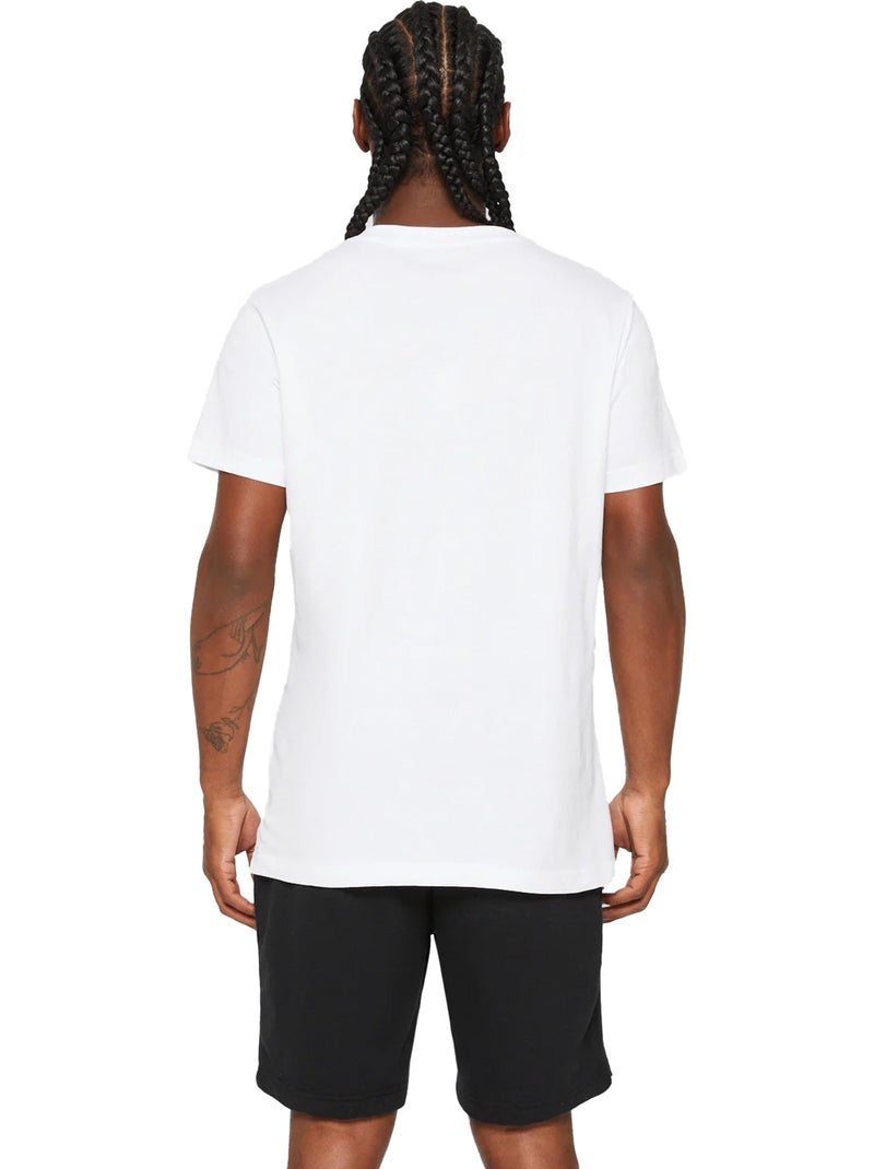 Camiseta los angeles wording para hombre - mister tee Blanco - Kiabi