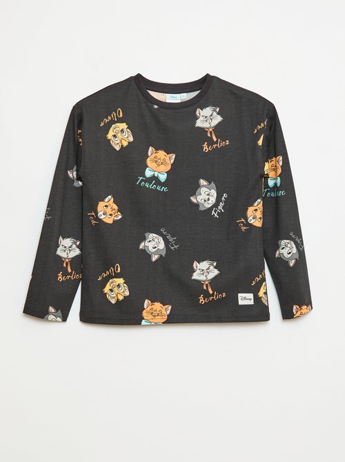 Camiseta 'Los Aristogatos' 'Disney' de manga larga - Kiabi