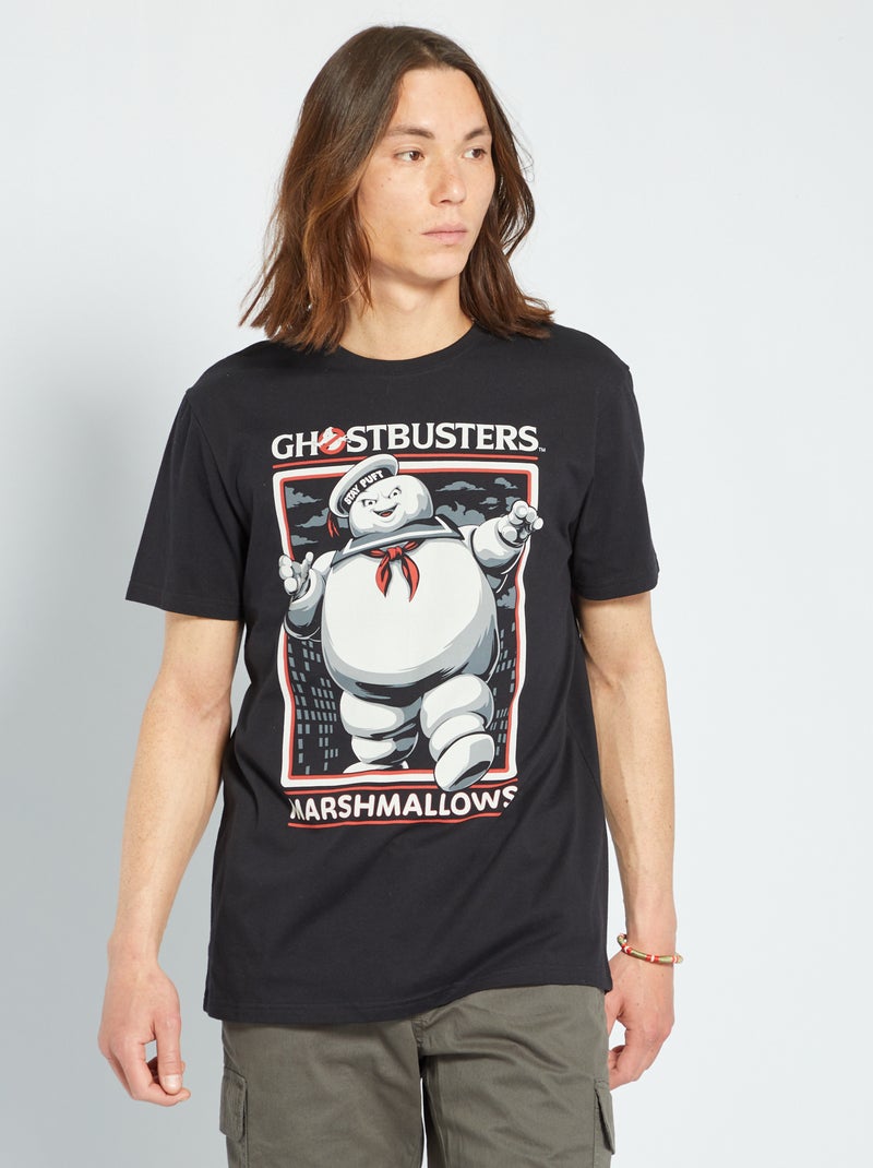 Camiseta 'Los Cazafantasmas' negro - Kiabi