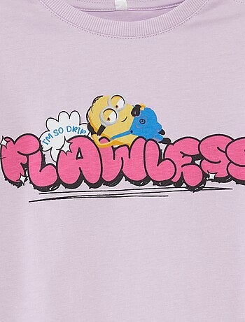 Camiseta 'Los Minions' de manga corta - colección fácil de poner