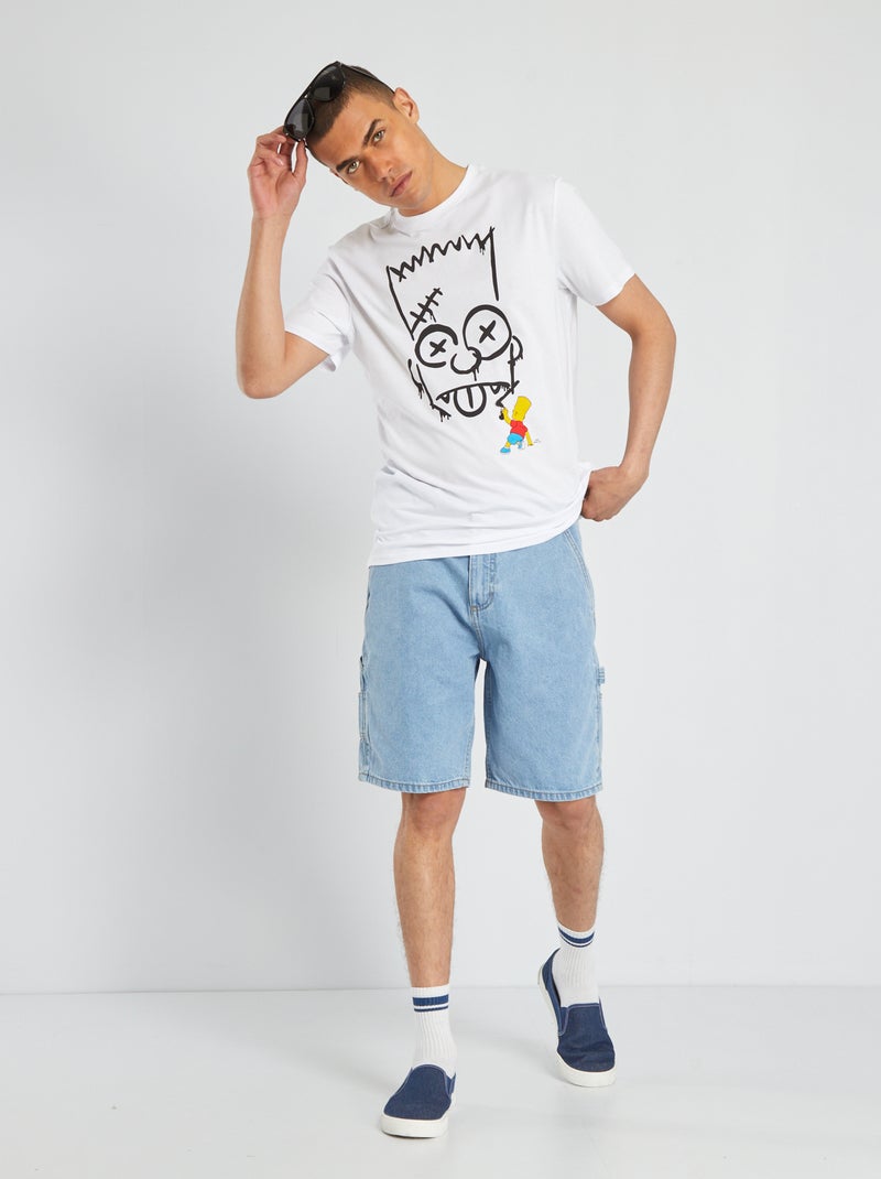 Camiseta 'Los Simpson' Blanco - Kiabi