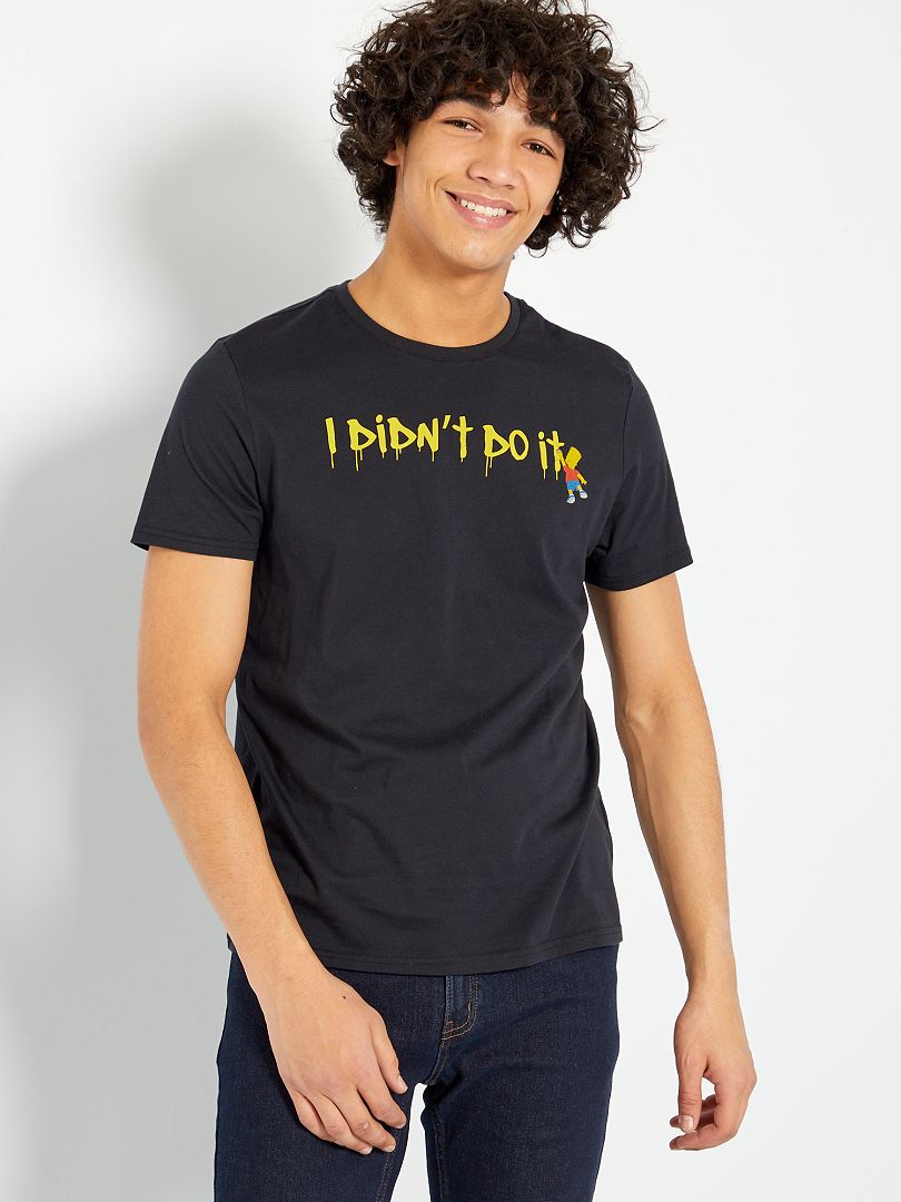 Camiseta 'Los Simpson' NEGRO - Kiabi