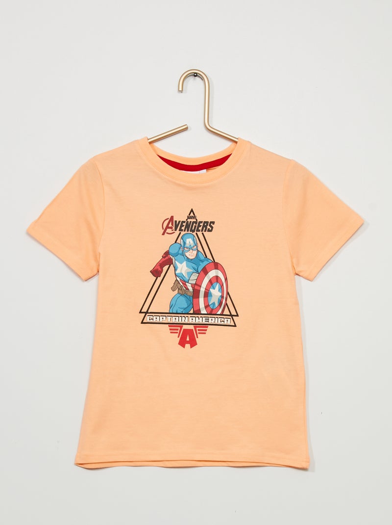 Camiseta 'Los Vengadores' de 'Marvel' NARANJA - Kiabi