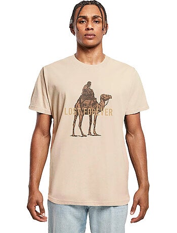 Camiseta lost forever para hombre - mister tee