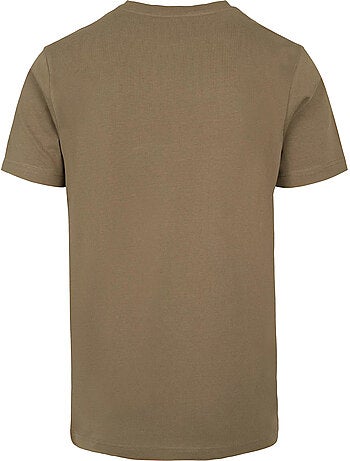 Camiseta lost youth diseño rosa para hombre - mister tee