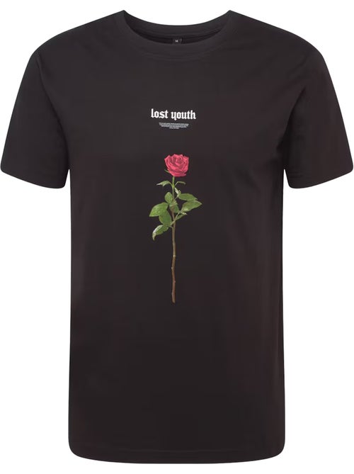 Camiseta lost youth diseño rosa para hombre - mister tee - Kiabi Camiseta lost youth diseño rosa para hombre - mister tee - Kiabi