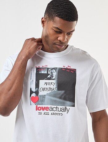 Camiseta 'Love Actually' de manga corta