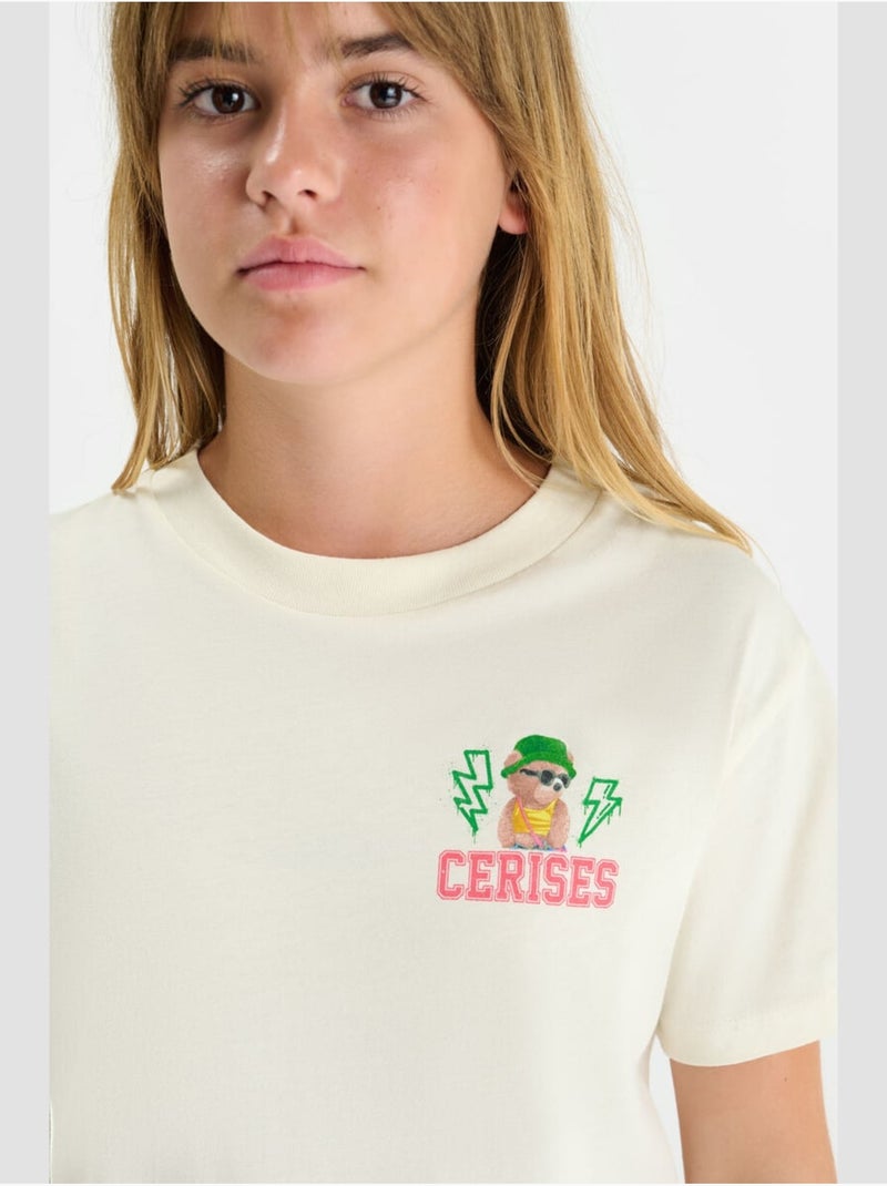 Camiseta LUCYGI Blanco - Kiabi