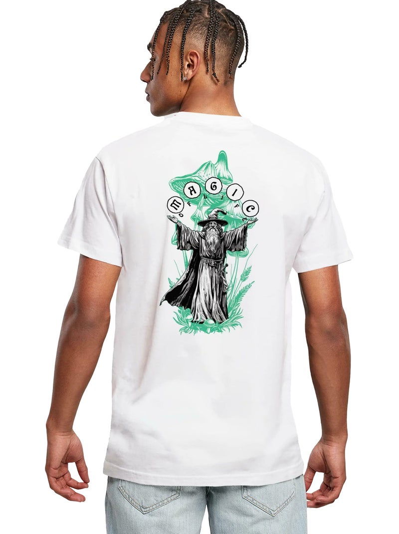 Camiseta magic of life para hombre - mister tee Blanco - Kiabi