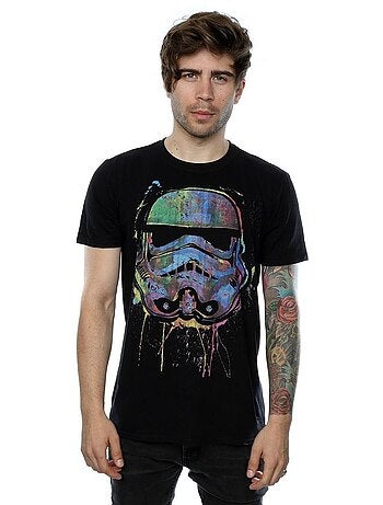 Camiseta manchas de pintura para adultos unisex - star wars