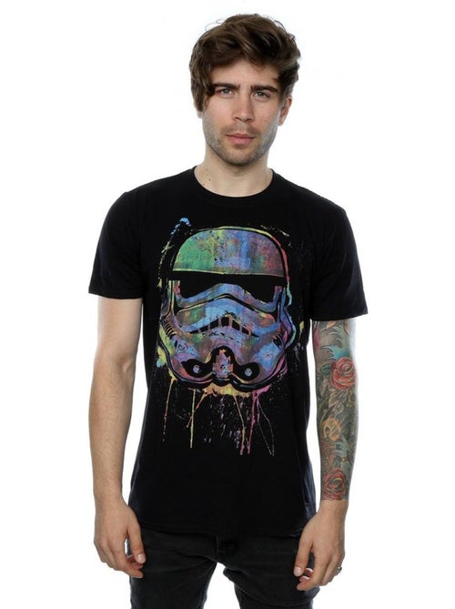 Camiseta manchas de pintura para adultos unisex - star wars - Kiabi Camiseta manchas de pintura para adultos unisex - star wars - Kiabi