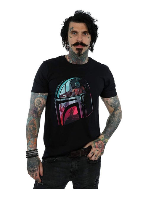 Camiseta mandalore helmet reflection para adultos unisex - star wars: the mandalorian - Kiabi Camiseta mandalore helmet reflection para adultos unisex - star wars: the mandalorian - Kiabi