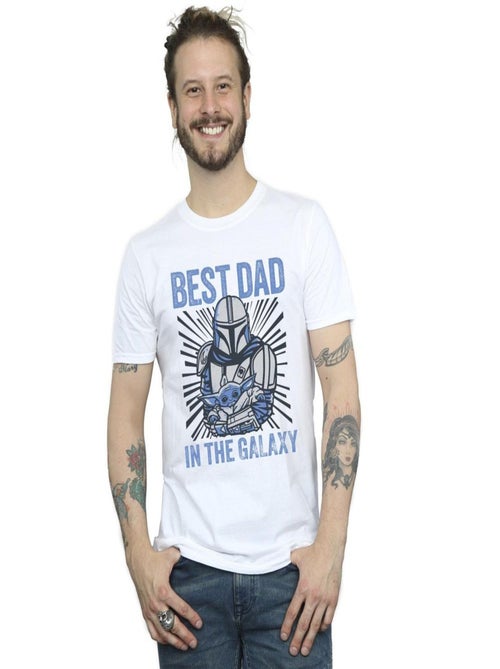 Camiseta mandalorian best dad galaxy galaxia para hombre - star wars - Kiabi Camiseta mandalorian best dad galaxy galaxia para hombre - star wars - Kiabi
