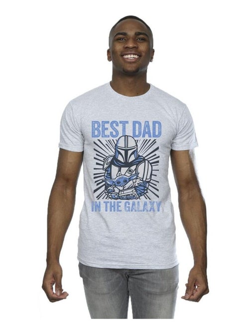 Camiseta mandalorian best dad galaxy galaxia para hombre - star wars - Kiabi Camiseta mandalorian best dad galaxy galaxia para hombre - star wars - Kiabi