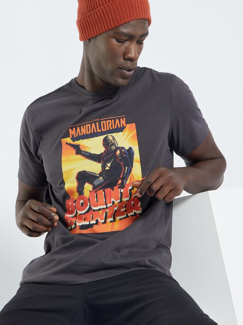 Camiseta 'Mandalorian' 'Disney' NEGRO - Kiabi