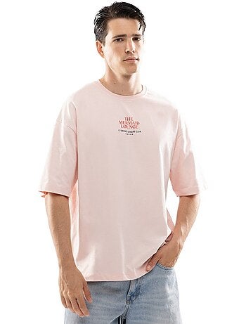 Camiseta manga corta algodón orgánico hombre lifestyle hombre naiad