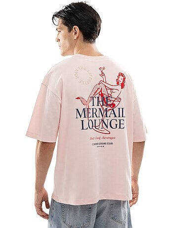Camiseta manga corta algodón orgánico hombre lifestyle hombre naiad