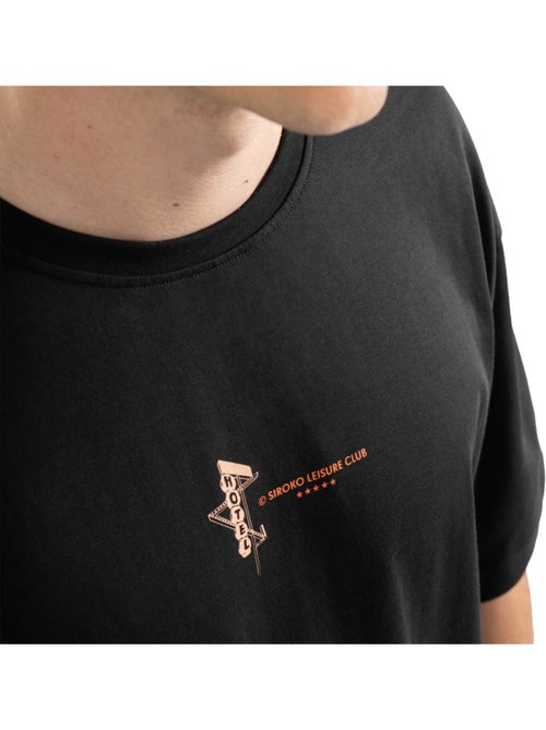 Camiseta manga corta algodón orgánico hombre lifestyle hombre refresh - Kiabi