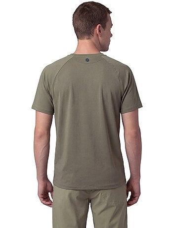 Camiseta manga corta bolsillo montaña hombre hombre waterton