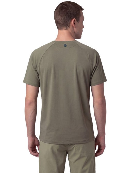 Camiseta manga corta bolsillo montaña hombre hombre waterton - Kiabi