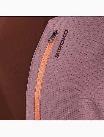 Camiseta manga corta bolsillo montaña mujer mujer waterton-w
