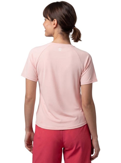 Camiseta manga corta bolsillo montaña mujer mujer waterton-w - Kiabi