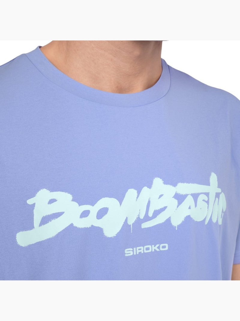 Camiseta manga corta boombastic hombre hombre bbc memories Violeta - Kiabi