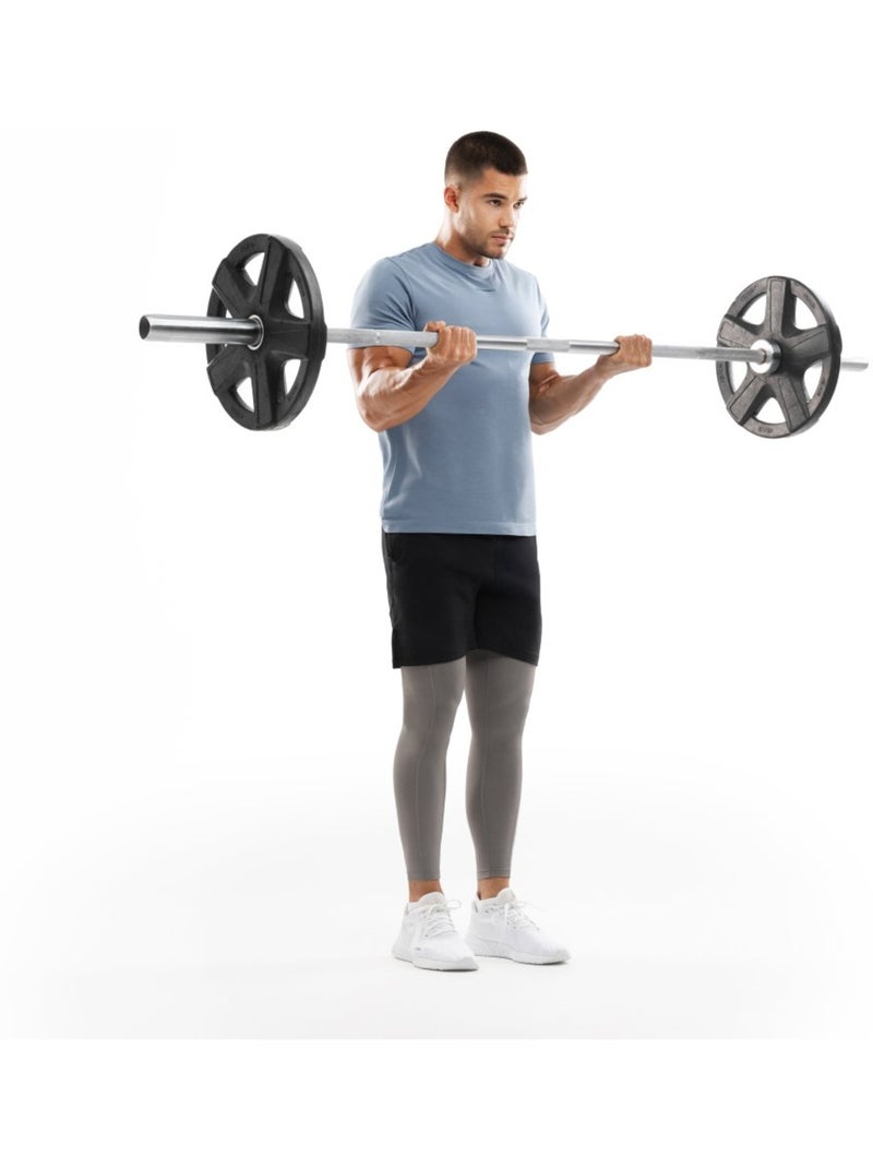 Camiseta manga corta entrenamiento hombre fitness hombre exuma Azul - Kiabi