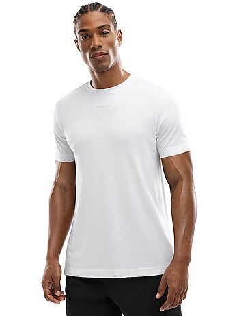 Camiseta manga corta entrenamiento hombre fitness hombre salt