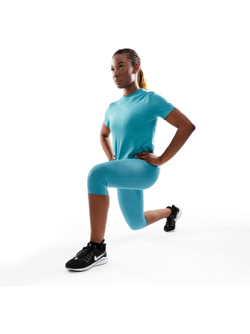 Camiseta manga corta entrenamiento mujer fitness mujer euphoria - Kiabi