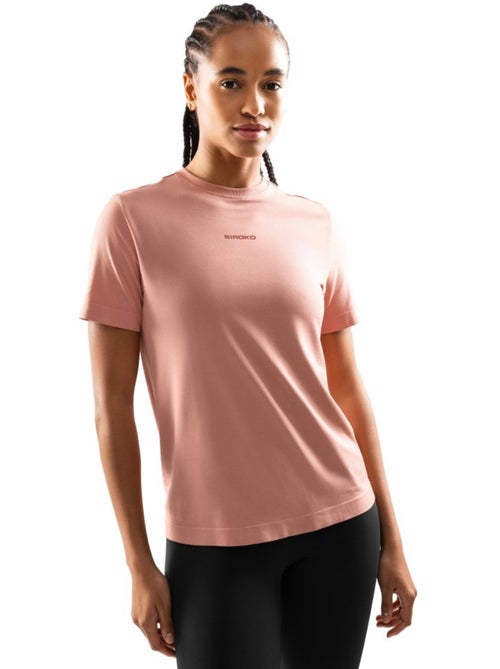 Camiseta manga corta entrenamiento mujer fitness mujer java - Kiabi