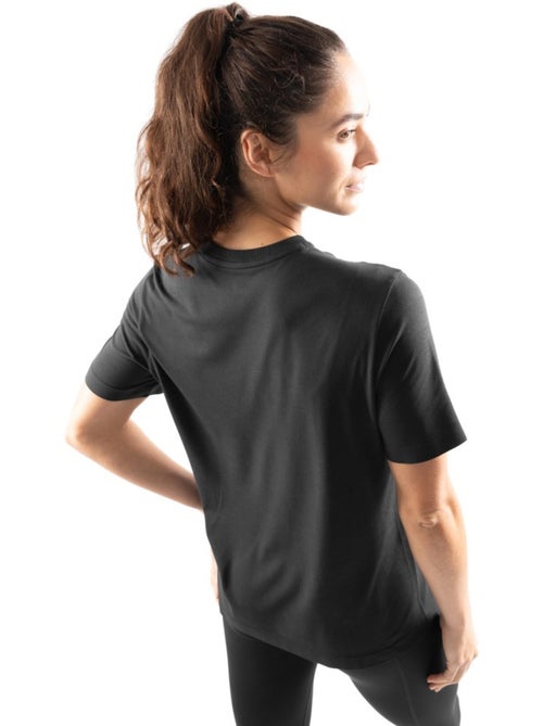 Camiseta manga corta entrenamiento mujer fitness mujer plan - Kiabi