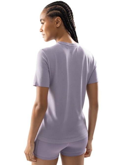 Camiseta manga corta entrenamiento mujer fitness mujer pulau - Kiabi