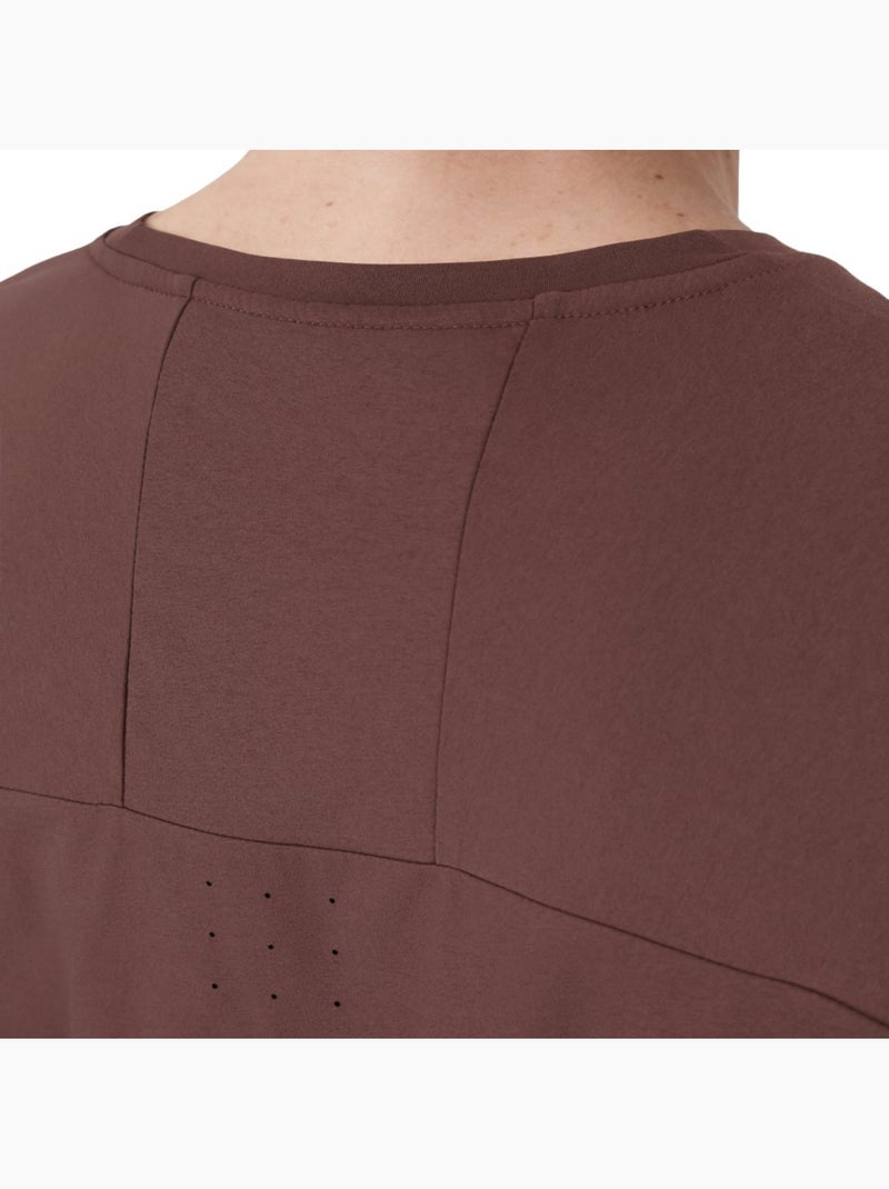 Camiseta manga corta montaña hombre hombre ordesa Marrón - Kiabi