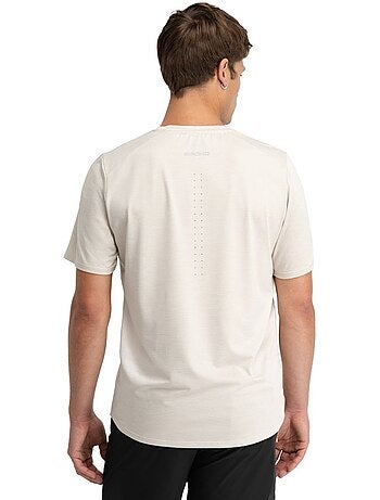 Camiseta manga corta montaña hombre senderismo hombre scout sand