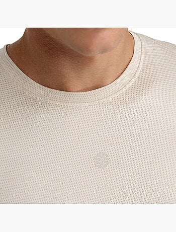 Camiseta manga corta montaña hombre senderismo hombre scout sand