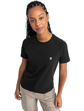 Camiseta manga corta montaña mujer senderismo mujer eiger