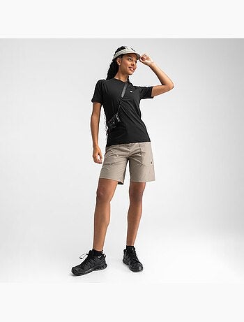 Camiseta manga corta montaña mujer senderismo mujer eiger