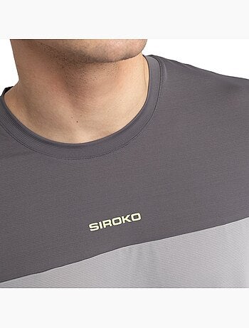 Camiseta manga corta mtb hombre ciclismo hombre mtb berm gray