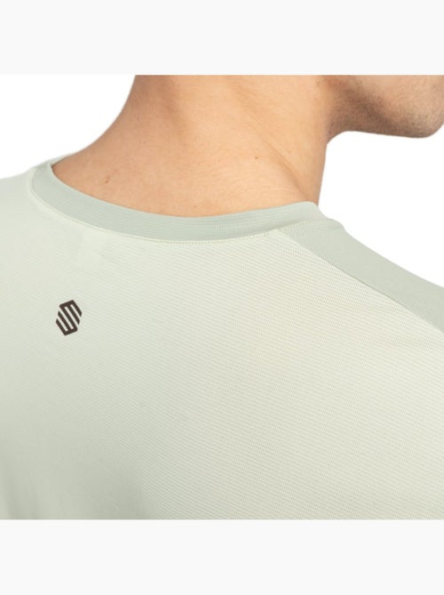 Camiseta manga corta mtb hombre ciclismo hombre mtb berm matcha - Kiabi