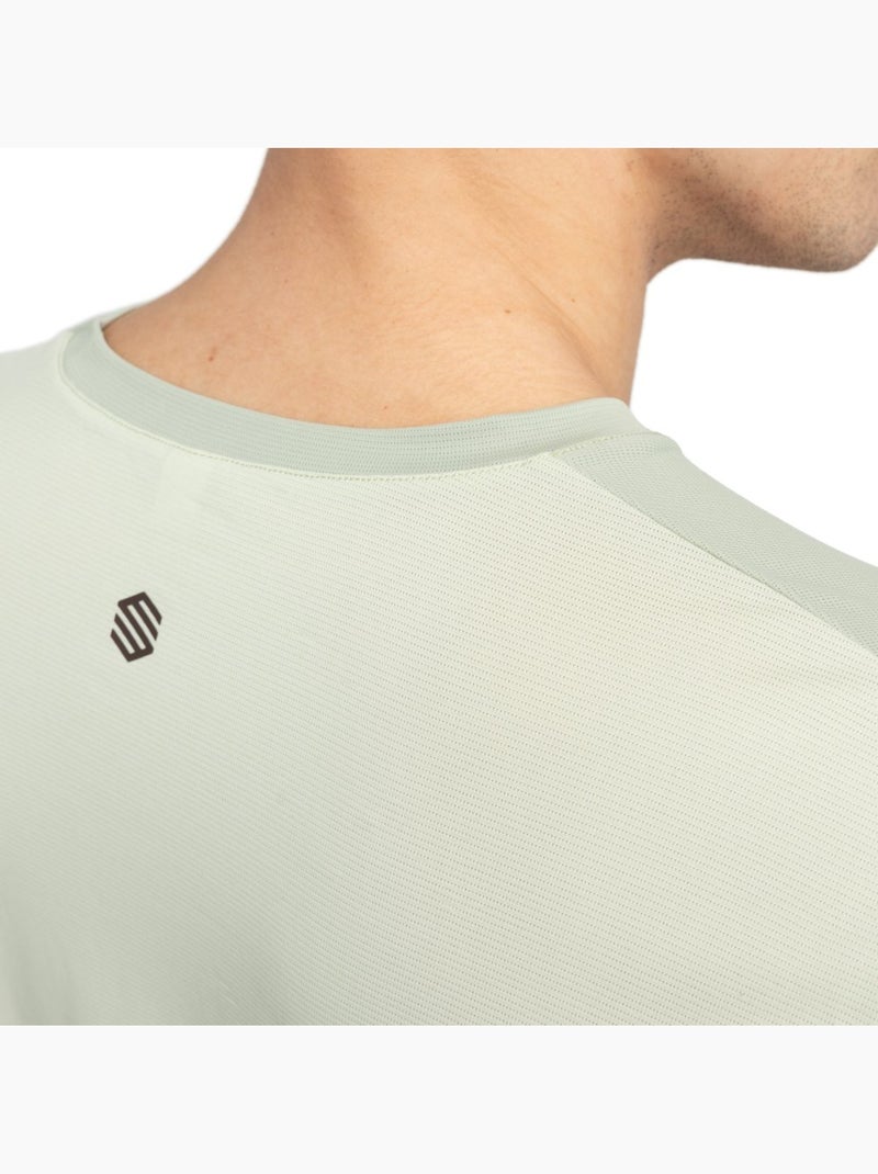 Camiseta manga corta mtb hombre ciclismo hombre mtb berm matcha Verde - Kiabi