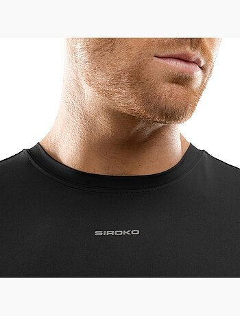 Camiseta manga corta running hombre fitness hombre gate