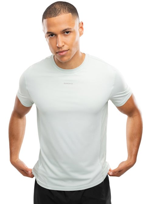 Camiseta manga corta running hombre fitness hombre gate - Kiabi