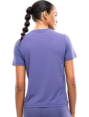Camiseta manga corta running mujer fitness mujer singapore
