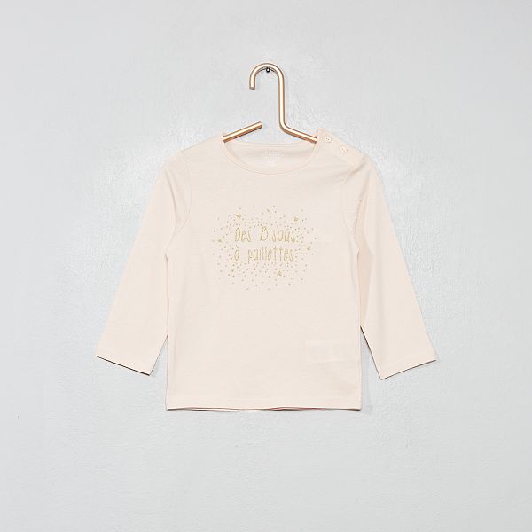 camiseta rosa niña