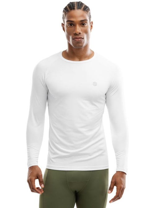Camiseta manga larga entrenamiento hombre fitness hombre air - Kiabi