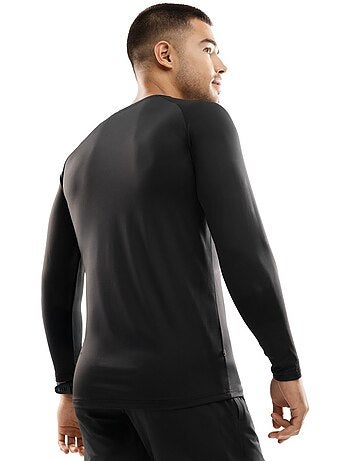 Camiseta manga larga entrenamiento hombre fitness hombre key