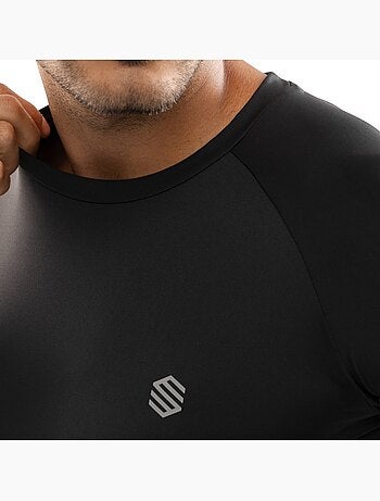 Camiseta manga larga entrenamiento hombre fitness hombre key