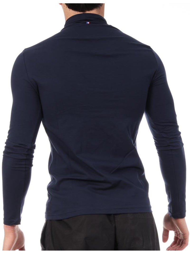 Camiseta Manga Larga Hombre Le Coq Sportif Azul - Kiabi