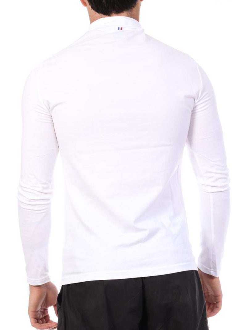 Camiseta Manga Larga Hombre Le Coq Sportif Blanco - Kiabi